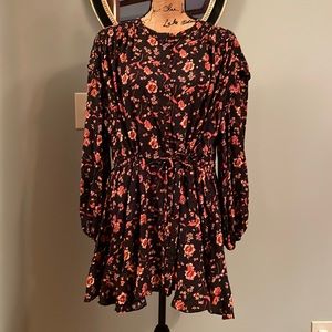 Free People floral dress size XS.